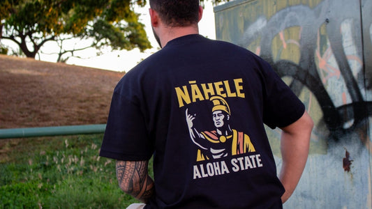 Aloha State Tee - Kū i ka Mōʻī Collection - Nāhele Clothing Co. - Nahele Co. - Nahele Clothing Co. - Aloha State Tee - Kū i ka Mōʻī Collection