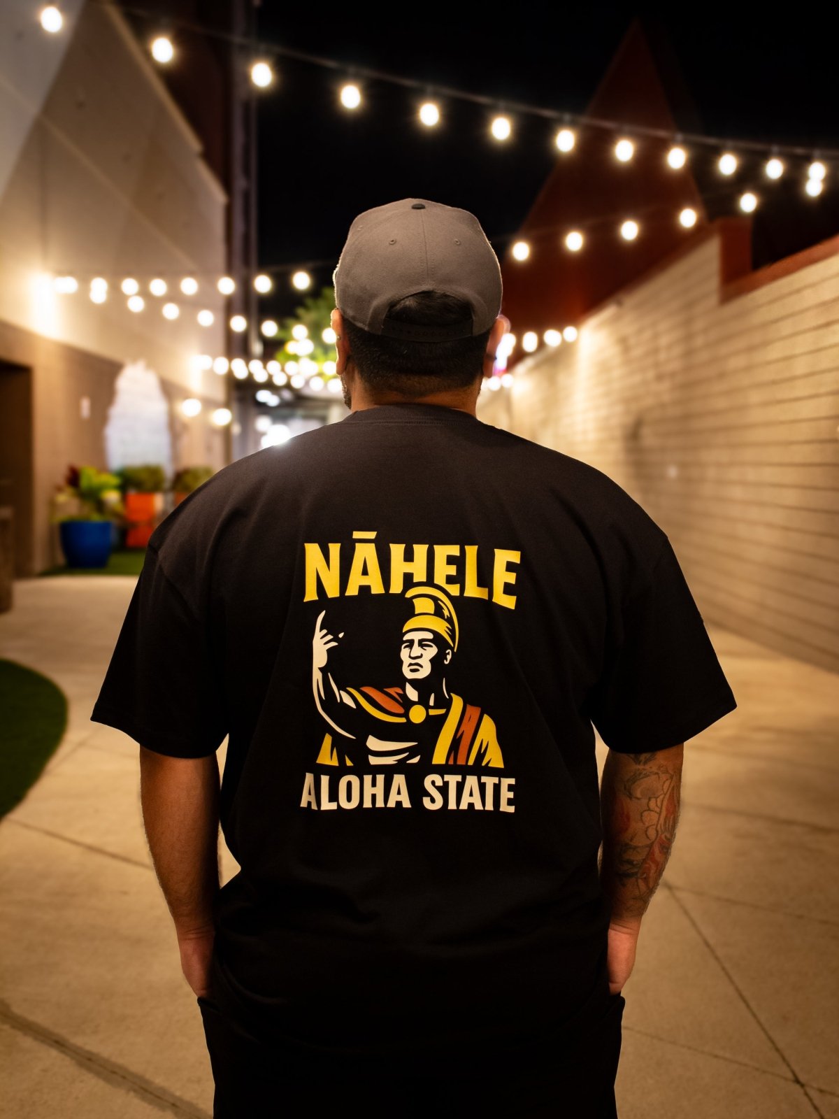 Nāhele Clothing Co. “ALOHA STATE” Tee - Kū i ka Mōʻī Collection - Nāhele Clothing Co. - Nahele Co. - Nahele Clothing Co. - Nāhele Clothing Co. “ALOHA STATE” Tee - Kū i ka Mōʻī Collection