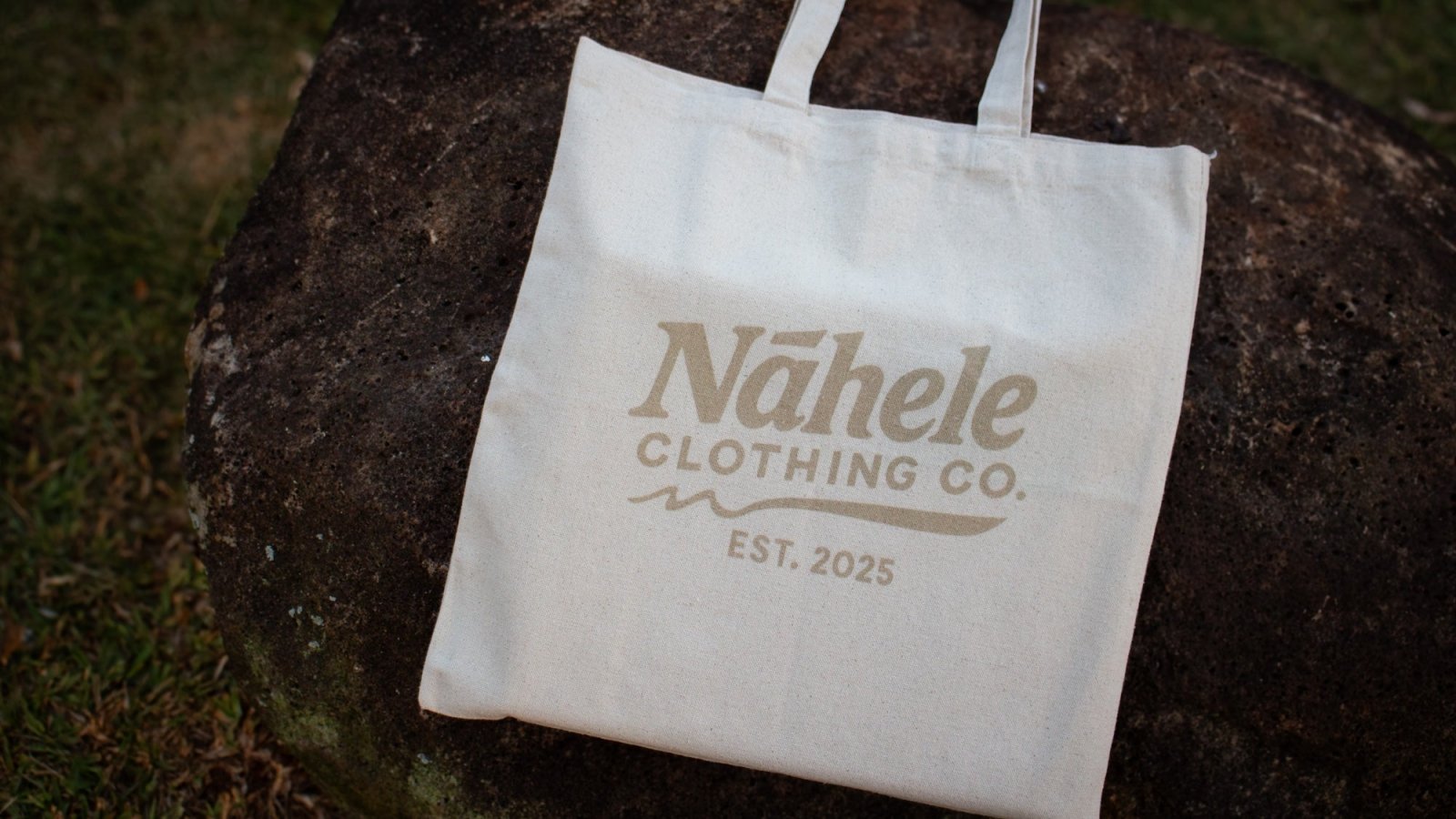 Nāhele Clothing Co. Canvas Tote Bag - Nā Mea E Lawe Ai - Nāhele Clothing Co. - Nahele Co. - Nahele Clothing Co. - Nāhele Clothing Co. Canvas Tote Bag - Nā Mea E Lawe Ai