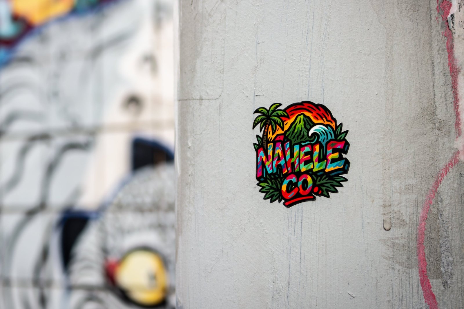 Nāhele Clothing Co. Sticker – Rainbow Sunset Edition - Nāhele Clothing Co. - Nahele Co. - Nahele Clothing Co. - Nāhele Clothing Co. Sticker – Rainbow Sunset Edition