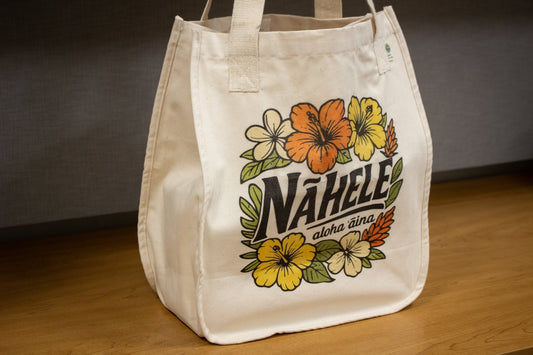 Premium Nāhele Clothing Co. Aloha ʻĀina Tote - Nā Mea E Lawe Ai - Nāhele Clothing Co. - Nahele Co. - Nahele Clothing Co. - Premium Nāhele Clothing Co. Aloha ʻĀina Tote - Nā Mea E Lawe Ai