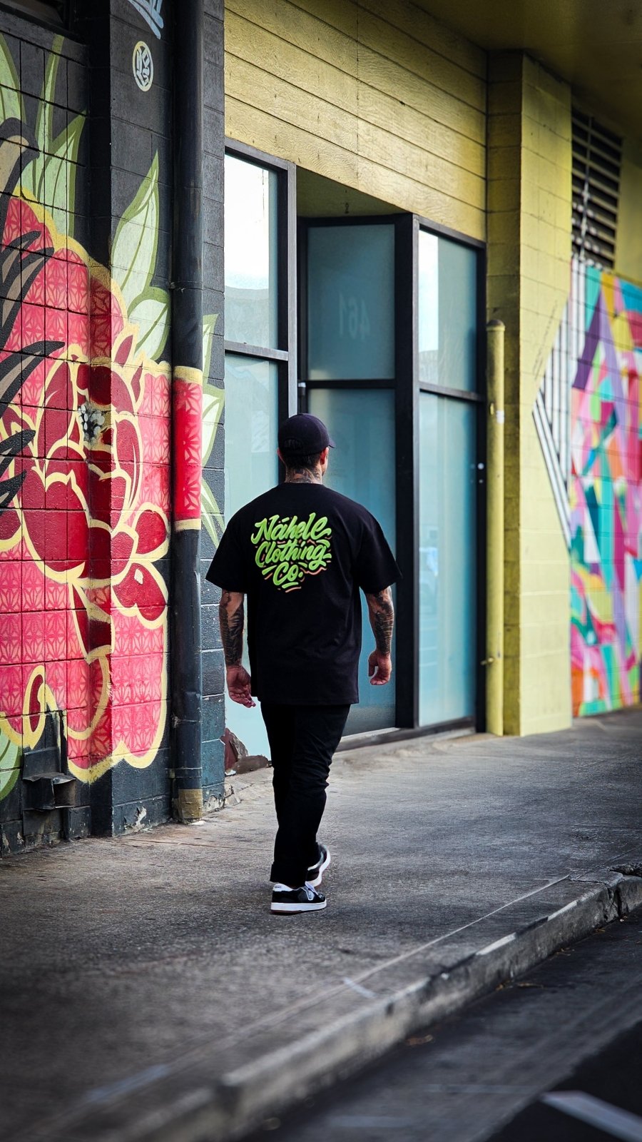 Concrete Bloom - Pulse of Kakaʻako Collection - Nāhele Clothing Co. - Nahele Co. - Nahele Clothing Co. - Concrete Bloom - Pulse of Kakaʻako Collection