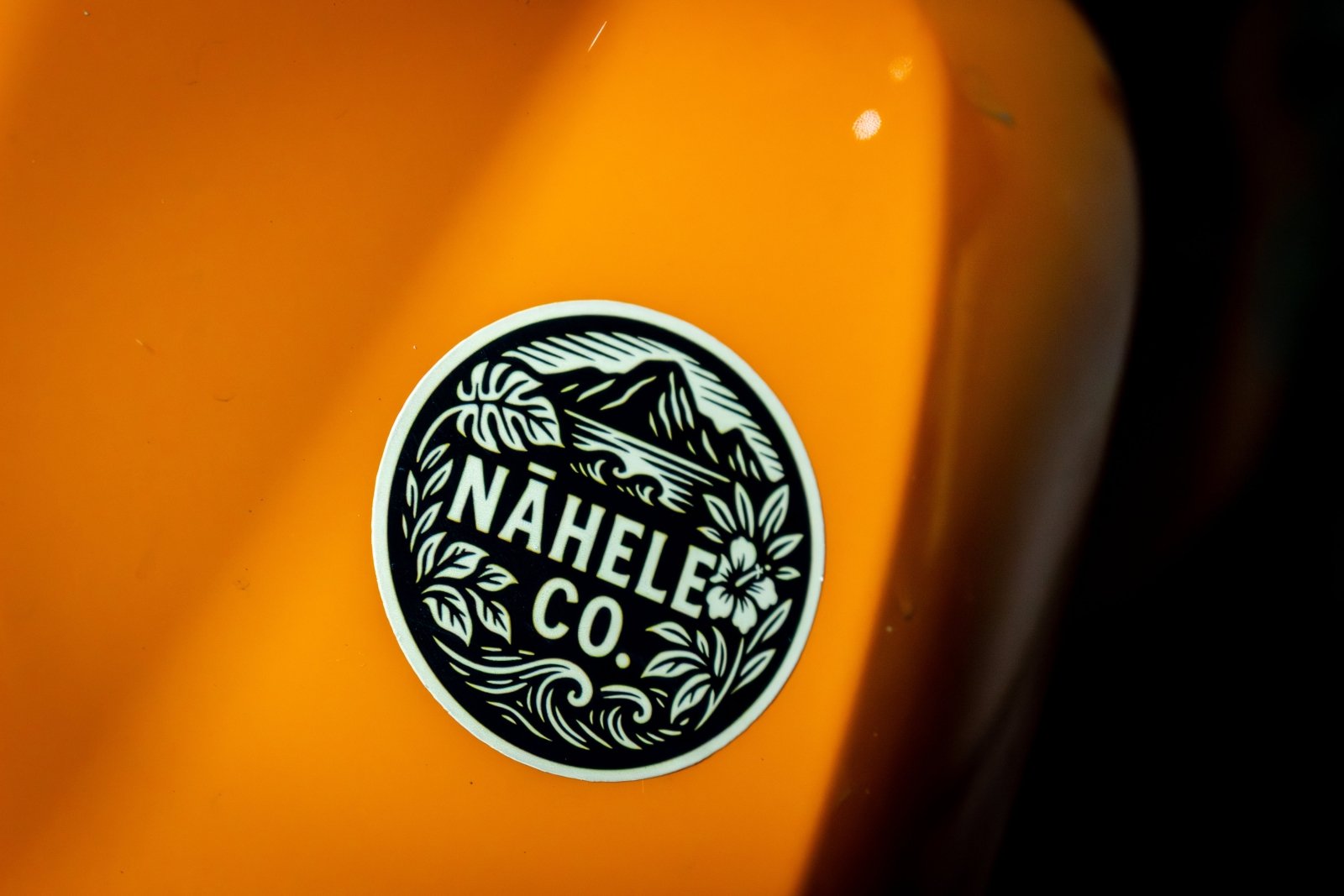 Nāhele Clothing Co. “Circle Logo” Sticker - Nāhele Clothing Co. - Nahele Co. - Nahele Clothing Co. - Nāhele Clothing Co. “Circle Logo” Sticker
