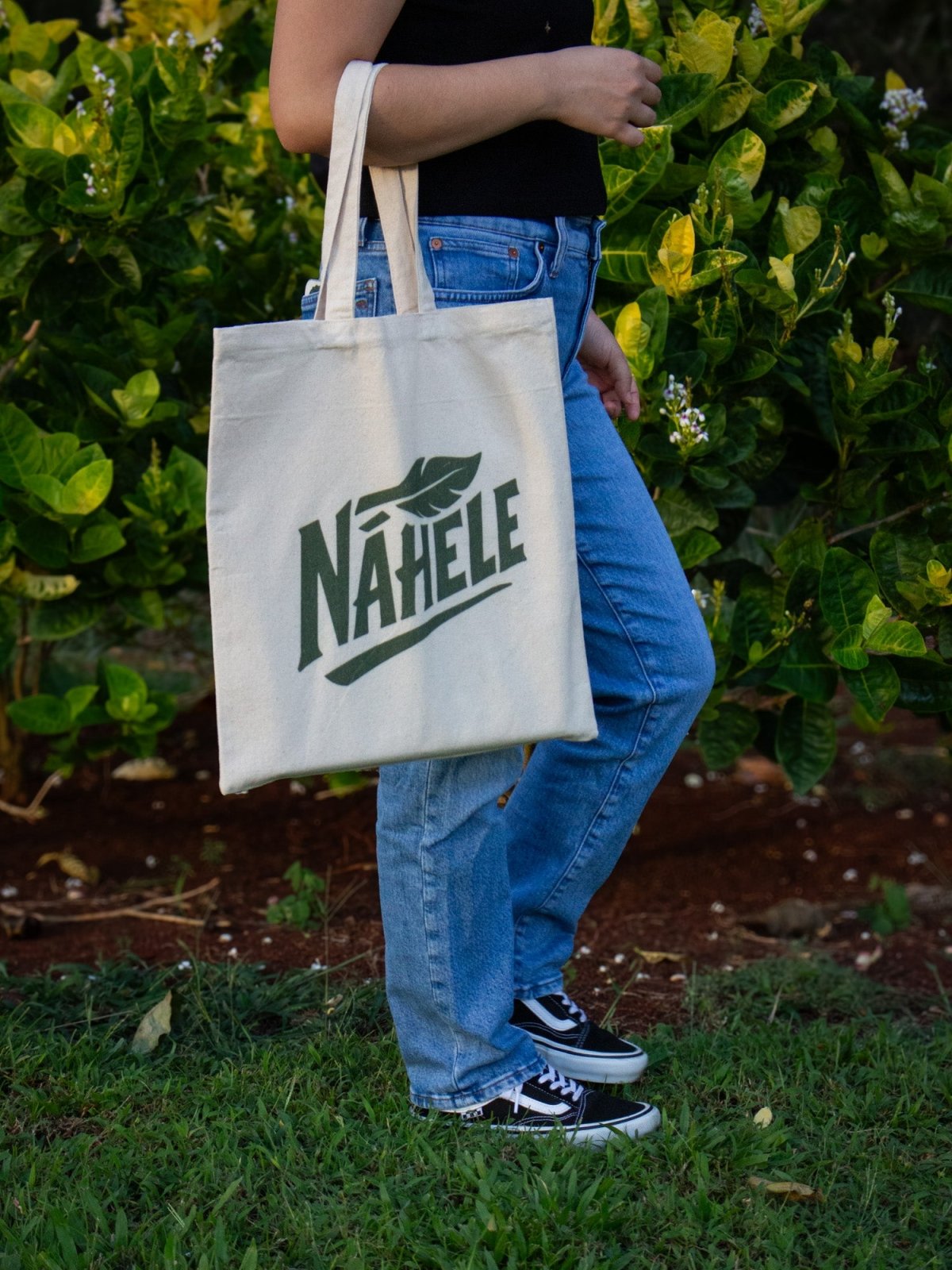 Nāhele Clothing Co. Mark of the Forest Canvas Tote - Nā Mea E Lawe Ai - Nāhele Clothing Co. - Nahele Co. - Nahele Clothing Co. - Nāhele Clothing Co. Mark of the Forest Canvas Tote - Nā Mea E Lawe Ai