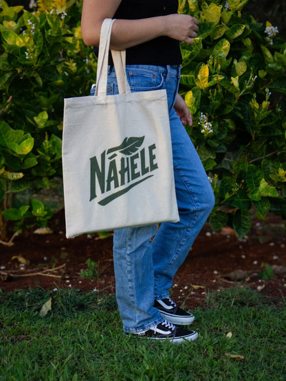 Nāhele Clothing Co. Mark of the Forest Canvas Tote - Nā Mea E Lawe Ai - Nāhele Clothing Co. - Nahele Co. - Nahele Clothing Co. - Nāhele Clothing Co. Mark of the Forest Canvas Tote - Nā Mea E Lawe Ai