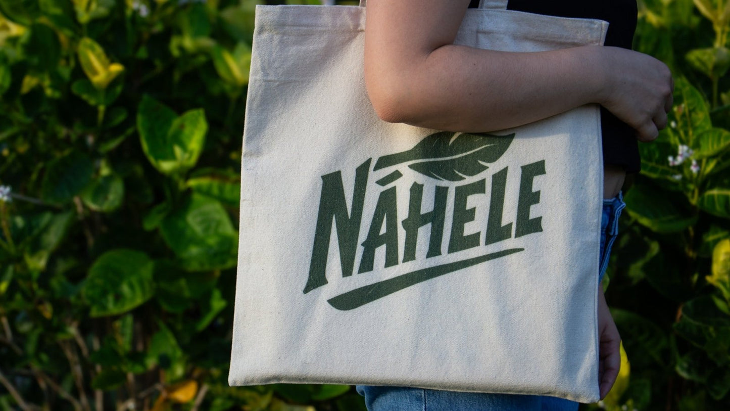 Nāhele Clothing Co. Mark of the Forest Canvas Tote - Nā Mea E Lawe Ai - Nāhele Clothing Co. - Nahele Co. - Nahele Clothing Co. - Nāhele Clothing Co. Mark of the Forest Canvas Tote - Nā Mea E Lawe Ai