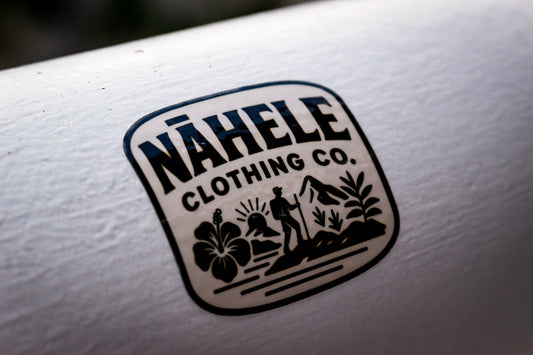 Nāhele Clothing Co. Sticker – Mauka to Makai Edition - Nāhele Clothing Co. - Nahele Co. - Nahele Clothing Co. - Nāhele Clothing Co. Sticker – Mauka to Makai Edition