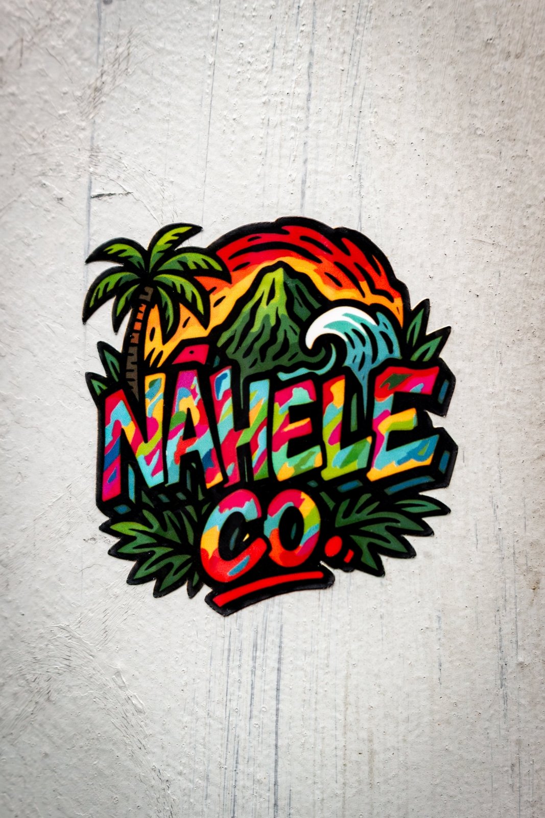 Nāhele Clothing Co. Sticker – Rainbow Sunset Edition - Nāhele Clothing Co. - Nahele Co. - Nahele Clothing Co. - Nāhele Clothing Co. Sticker – Rainbow Sunset Edition