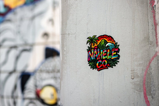 Nāhele Clothing Co. Sticker – Rainbow Sunset Edition - Nāhele Clothing Co. - Nahele Co. - Nahele Clothing Co. - Nāhele Clothing Co. Sticker – Rainbow Sunset Edition