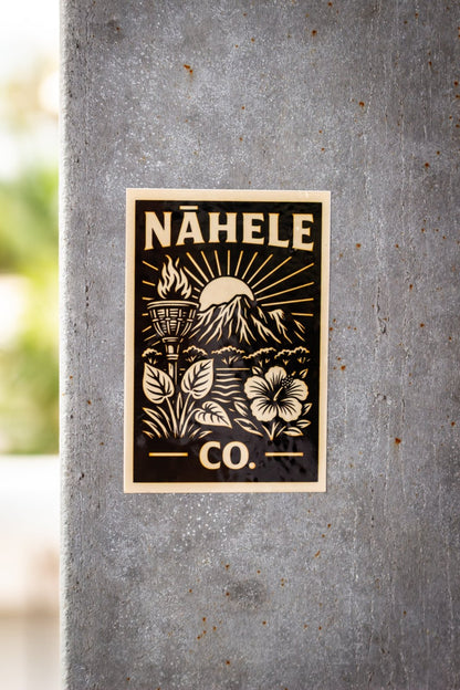 Nāhele Clothing Co. Sticker – Torch & Terrain Edition - Nāhele Clothing Co. - Nahele Co. - Nahele Clothing Co. - Nāhele Clothing Co. Sticker – Torch & Terrain Edition