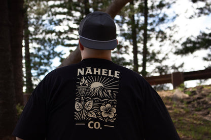 Nāhele Clothing Co. “Torch & Terrain” Tee - Mauka to Manaʻo Collection - Nāhele Clothing Co. - Nahele Co. - Nahele Clothing Co. - Nāhele Clothing Co. “Torch & Terrain” Tee - Mauka to Manaʻo Collection