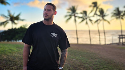 Nāhele Clothing Co. “Torch & Terrain” Tee - Mauka to Manaʻo Collection - Nāhele Clothing Co. - Nahele Co. - Nahele Clothing Co. - Nāhele Clothing Co. “Torch & Terrain” Tee - Mauka to Manaʻo Collection